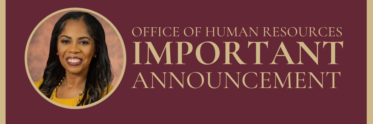 Important Announcement image of Renisha Gibbs, Associate Vice President